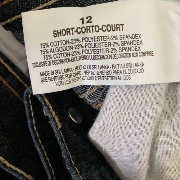 Gloria Vanderbilt AMANDA Blue Jeans NWOT Size 12 SHORT - Picture 6 of 6
